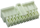 Samtec IPD1-04-D-K . Connector Housing IPD1 Series Receptacle 8 Ways 2.54 mm CC79 Socket Crimp Contacts New