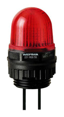 Werma 23110068. Beacon LED Red Steady 230 VAC 29 mm x 47 IP65 New