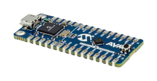 Microchip ATTINY416-XNANO Evaluation Kit ATtiny416 MCU Xplained Nano User LED and Button Medbg