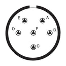 Amphenol Aerospace D38999/26ME6SN MIL Spec CIR Conn Plug 17-6 Crimp