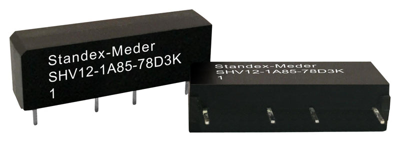 Standexmeder SHV12-1A85-78D4K Reed Relay SPST-NO 12 VDC SHV Through Hole 500 ohm 1 A