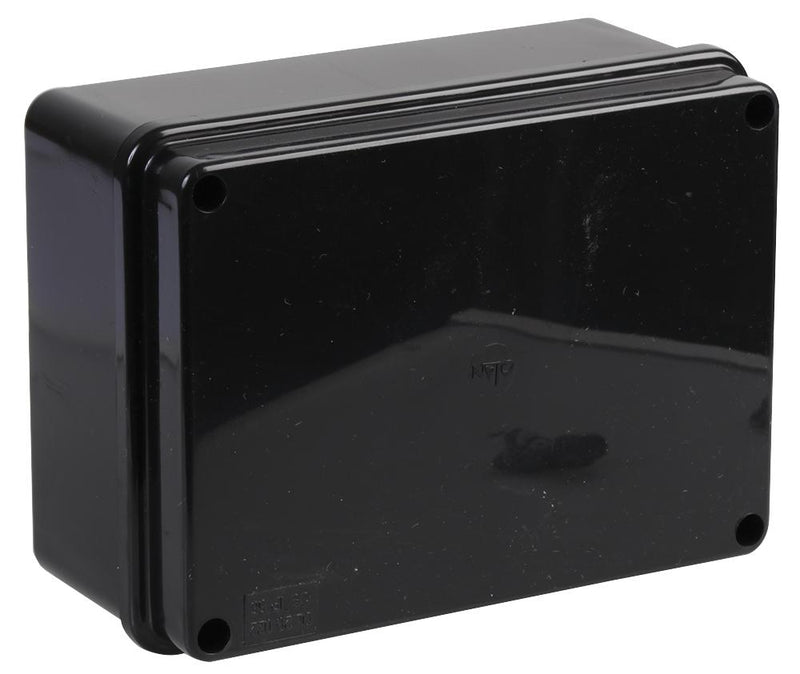 Olan OL20022B OL20022B IP56 Black Thermoplastic Junction Box Enclosure - 150x110x70mm