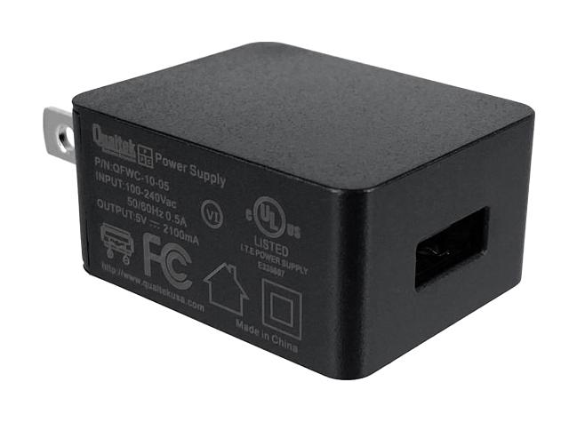 Qualtek Electronics QFWC-10-05 QFWC-10-05 Adaptor Nema 1-15P-USB A Rcpt 264V