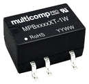 Multicomp PRO MPB0509XT-1W Isolated Surface Mount DC/DC Converter ITE 1 W Output 9 V 111 mA New