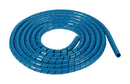 Hellermanntyton 161-46200 Spiral Wrap PE/SS 9MM Blue