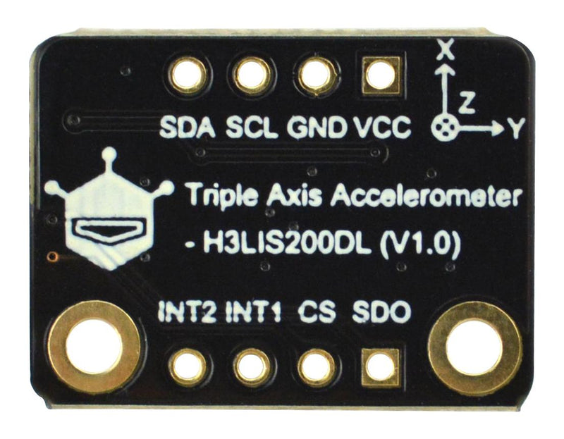 Dfrobot SEN0408 SEN0408 Accelerometer Board Fermion Triple Axis I2C H3LIS200DL Arduino &Acirc;&plusmn;100g / &Acirc;&plusmn;200g New