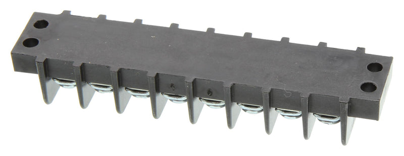 Molex 38760-0308 Panel Mount Barrier Terminal Block 2 Row 8 Ways 22 AWG 14 9.53 mm 15 A