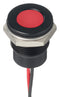 Apem Q12-7F5BXXHR12E LED Panel Indicator 12.7MM RED 12VDC