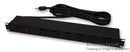 HAMMOND 1583H12B1BKX OUTLET STRIP, RACK MOUNT, 12, 15A, 15FT, BLACK