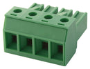 Phoenix Contact PC 4/ 4-ST-762 PC 4-ST-762 Pluggable Terminal Block 7.62 mm 4 Ways 24AWG to 10AWG mm&Acirc;&sup2; Screw 20 A