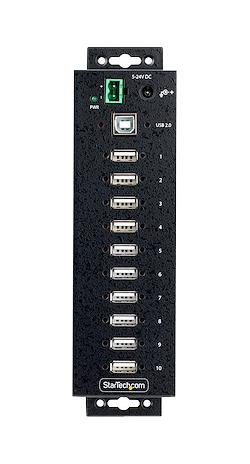 Startech USB210AIND-USB-A-HUB Hub 10 Port Industrial USB 3.0 Mains Powered New