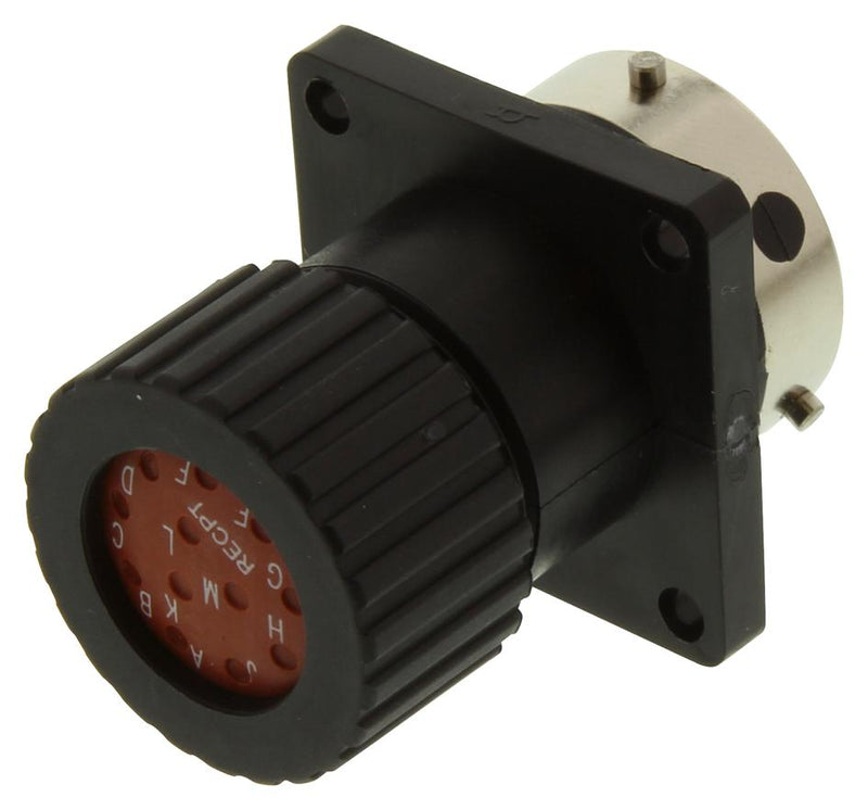 ITT Cannon 192900-0308 192900-0308 Circular Connector Trident Neptune Series Flange Mount Receptacle 12 Contacts