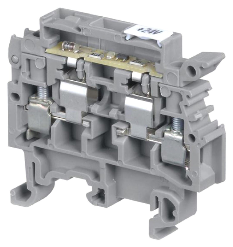 Entrelec - TE Connectivity 1SNA115663R2300 Terminal Block Fused 4POS 22-12 AWG