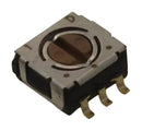 Nidec Copal Electronics CS-4-13NTB Rotary Switch SMD 3 Position 1 Pole 45 &deg; 100 mA 16 V CS-4 Series