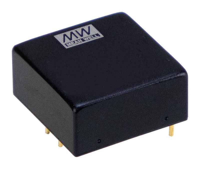 Mean Well DKMW06F-24 Isolated Through Hole DC/DC Converter ITE 4:1 6 W 2 Output 24 V 125 mA