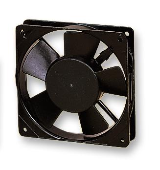 MULTICOMP DP201AT/2122HBL.GN 230V AC 2 Pin Slimline Axial Fan - 119 x 119 x 25mm