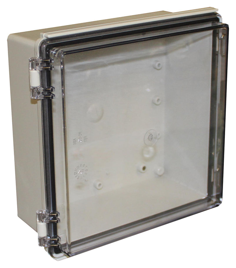 Camdenboss CHDX8-229C Plastic Enclosure Hinged Lid Multipurpose Polycarbonate 100 mm 210 IP66 IP67