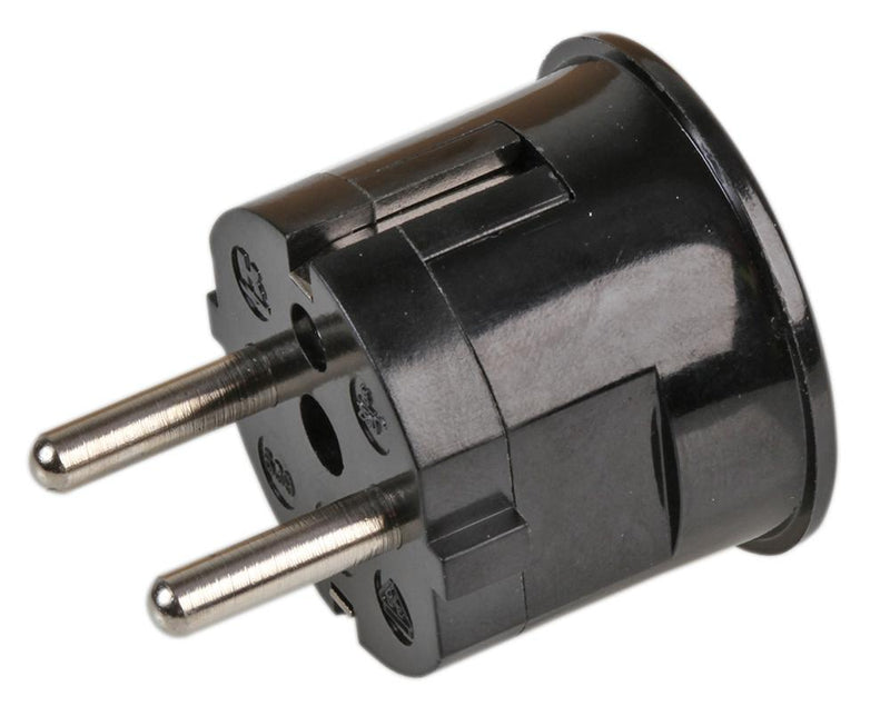 PRO Elec ECS001-SHU-RA ECS001-SHU-RA Power Entry Connector Side Schuko 16 A Black Nylon (Polyamide) Body 250 V New