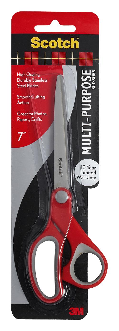 3M 1427 Scissors, Scotch&trade; Multipurpose, Paper Cutting, 180mm