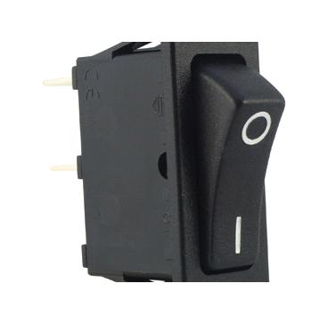 Multicomp PRO MP004412 Rocker Switch 0 I Mark Spst Non Illuminated Panel Mount Black