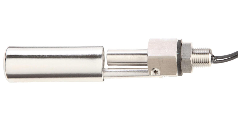 Sensata / CYNERGY3 SSF211X100 Float Switch SSF211 Series Horizontal External 1/2" NPT Spst Stainless Steel 50 VA 0.5m