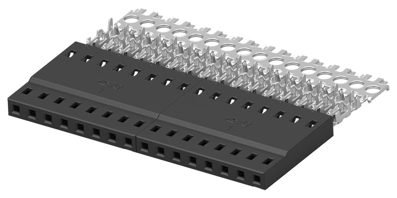 TE Connectivity 2317205-8 Rectangular Connector Ampmodu 8 Contacts Receptacle 2 mm IDC / IDT 1 Row