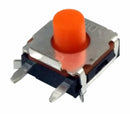 Multicomp PRO MP010051 Tactile Switch Top Actuated Through Hole Round Button 350 gf 50mA at 32VDC