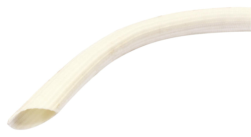 MULTICOMP PP001461 Sleeving, Insulating, 50 m, 164 ft, 9 mm, Fibreglass / Silicone, White