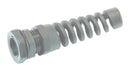 PRO Power PP001711 Cable Gland Spiral Strain Relief Metric IP68 M25 x 1.5 13 mm 18 Nylon (Polyamide) Grey