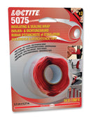 LOCTITE 5075 RED 4.25M X 25MM Tape, Sealing, Silicone Rubber, 25 mm, 4.25 m