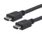 L-COM HD21P-MM-BLK-1M Hdmi 2.1 Cable M/M PVC BLK 1.0M 52AK0470 New