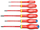 Facom ATDVE.J6PB ATDVE.J6PB Screwdriver Set Slotted Pozidriv 6 Piece