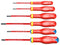 Facom ATDVE.J6PB ATDVE.J6PB Screwdriver Set Slotted Pozidriv 6 Piece