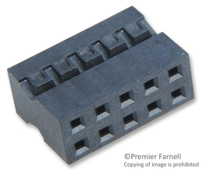 Amphenol Communications Solutions 69307-010LF Connector Housing FCI Minitek 69307 Receptacle 10 Ways 2 mm