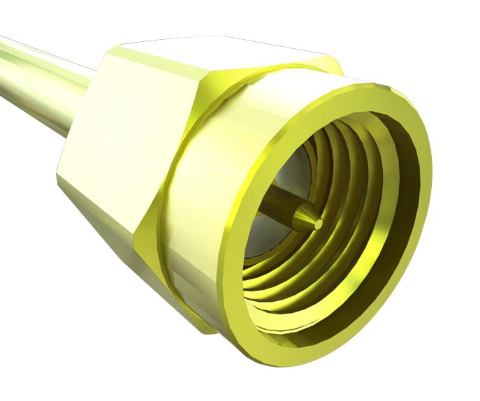 Samtec SMA-P-C-H-ST-CA1 RF / Coaxial Connector SMA Straight Plug Solder 50 ohm RG174 RG316 Brass