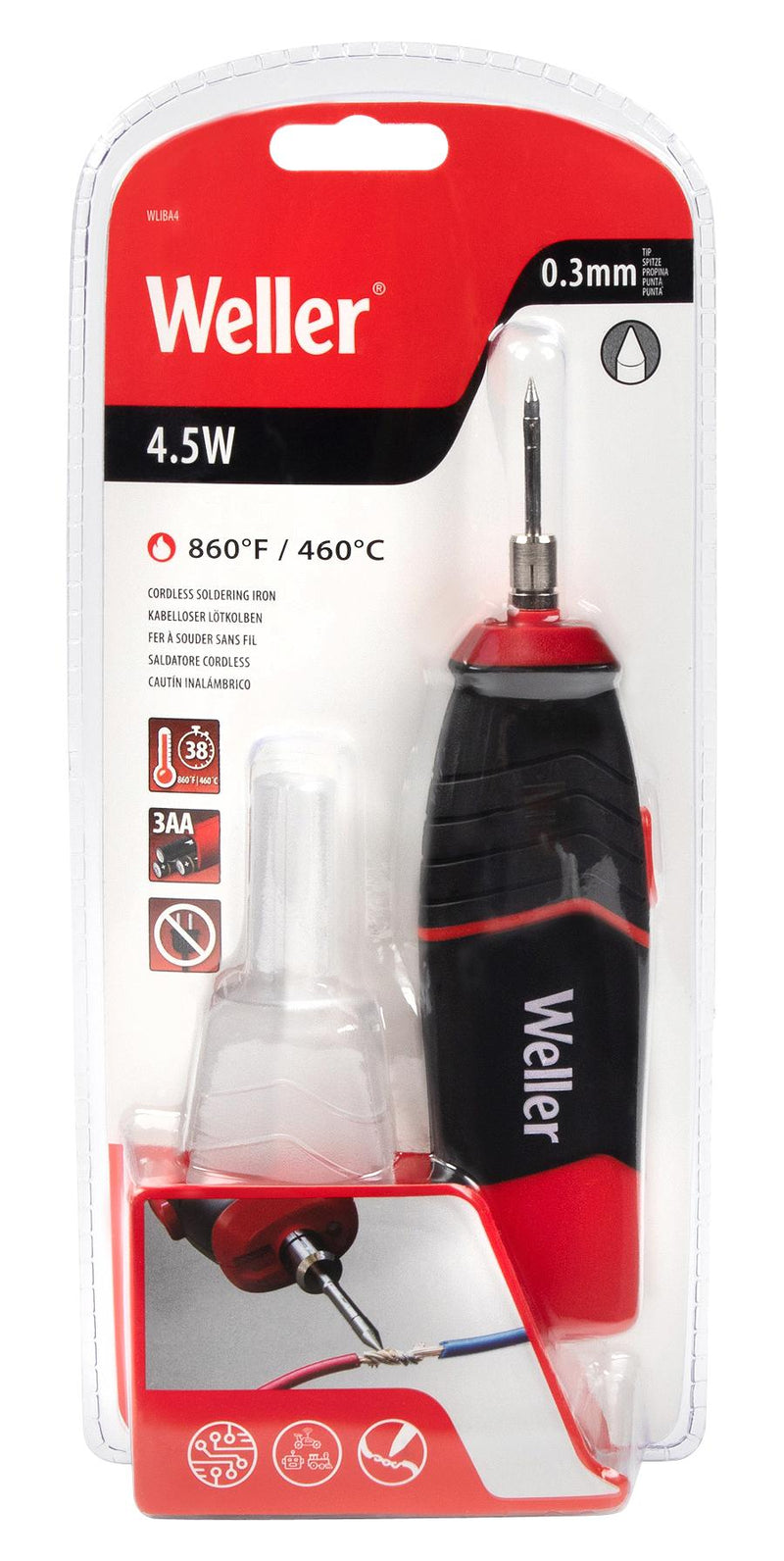 Weller WLIBA4 WLIBA4 Soldering Iron 4.5 W 38 s Wliba Series