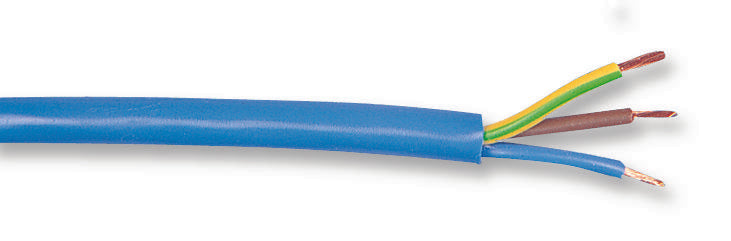 PRO Power 3183Y - 2.5MM AGBLUE Multicore Unscreened Cable Arctic Grade Flex Per M Blue 3 Core 2.5 mm&sup2;