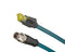 Molex 120341-0504 Sensor Cable Cat6a M12 Plug RJ45 8 Positions 4 m 13.1 ft Micro-Change 120341