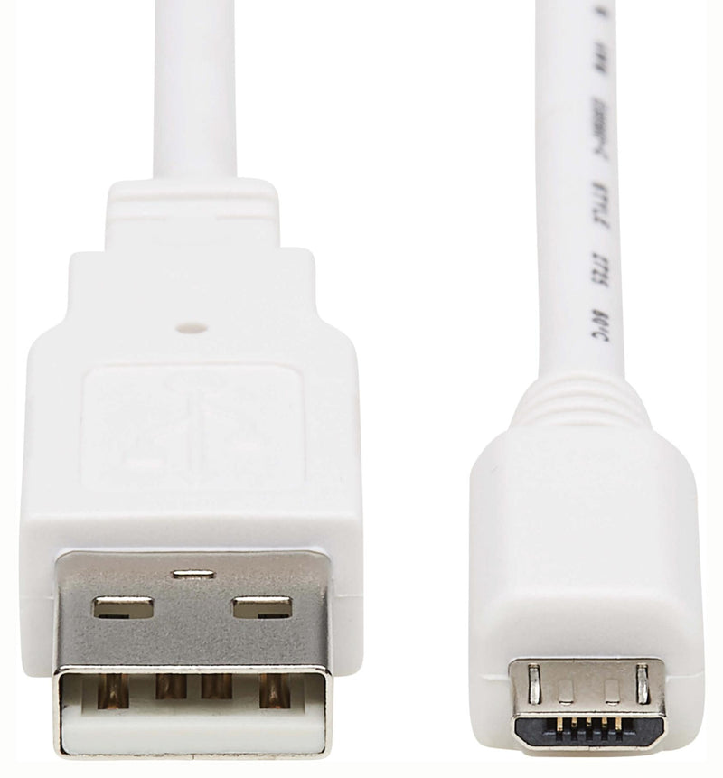 TRIPP-LITE U050AB-003-WH U050AB-003-WH USB Cable 2.0 Type A-MICRO B Plug 3FT