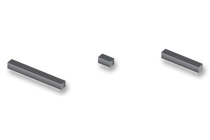 Samtec CLE-105-01-G-DV-A CLE-105-01-G-DV-A PCB Receptacle Board-to-Board 0.8 mm 2 Rows 10 Contacts Surface Mount Tiger Beam CLE