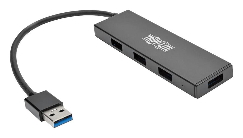 TRIPP-LITE U360-004-SLIM U360-004-SLIM 4-PORT Portable Slim USB 3.0 Superspeed HUB W/ Built IN Cable 12AC2814