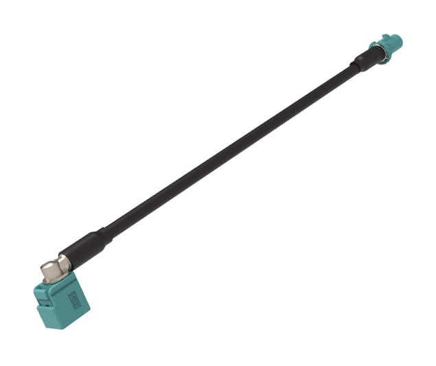 Amphenol RF 095FJZFPZAGM100 Coax Cable Fakra R/A JACK-PLUG 3.3