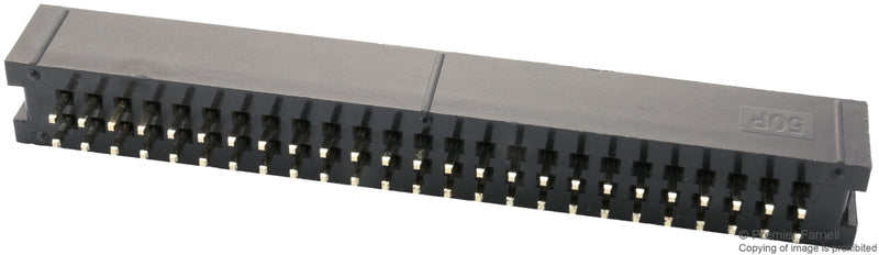 Multicomp MC-254-60-00-ST-DIP Wire-To-Board Connector 2.54 mm 60 Contacts Header Through Hole 2 Rows