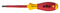 Wiha 30701 Screwdriver Plusminus Pozidrive SL/PZ2 Tip 100 mm Blade 218 Overall Softfinish