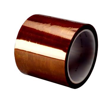 3M 5413 12MM Tape, Amber, Protective Film, PI (Polyimide) Film, 12 mm, 0.47 ", 33 m, 108.27 ft