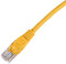 Connectix Cabling Systems 003-3NB4-010-06B 003-3NB4-010-06B Ethernet Cable Cat5e 1 m 3.28 ft RJ45 Plug to Yellow