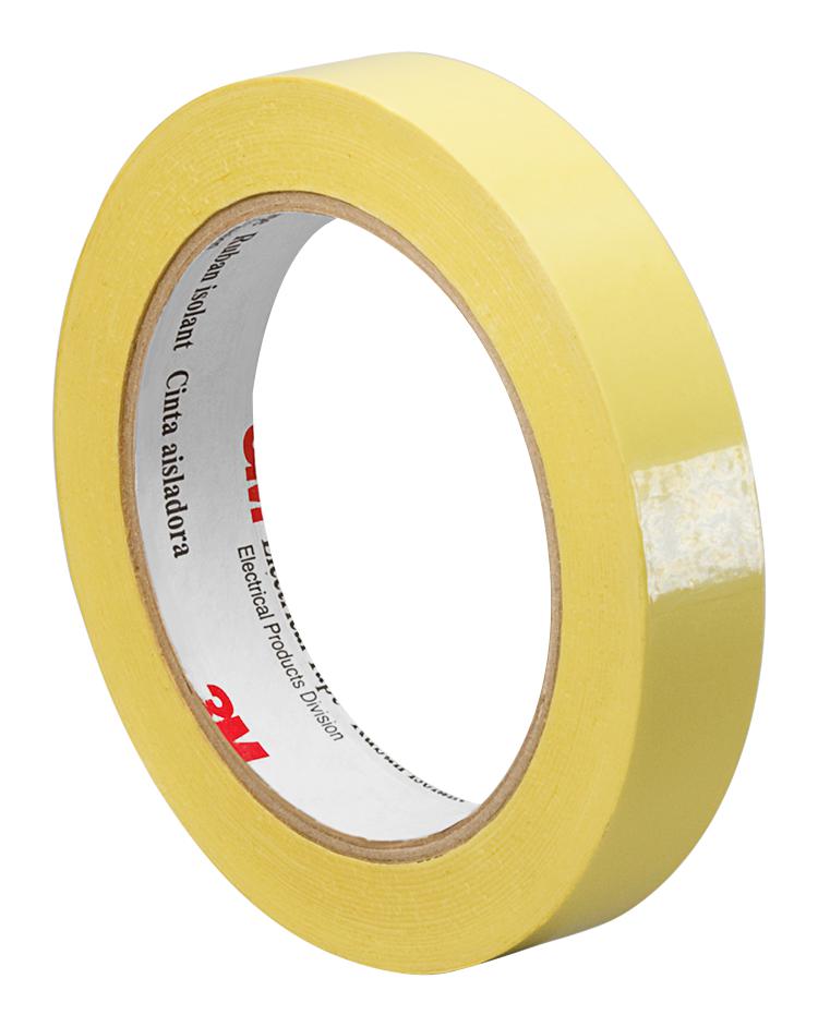 3M 56 0.75&quot; X 72YD Tape 65.84M 19.05MM Yellow PET Film