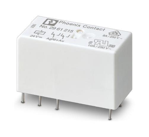 Phoenix Contact REL-MR- 24DC/21-21AU Power Relay Dpdt 24 VDC 2 A REL-MR Through Hole