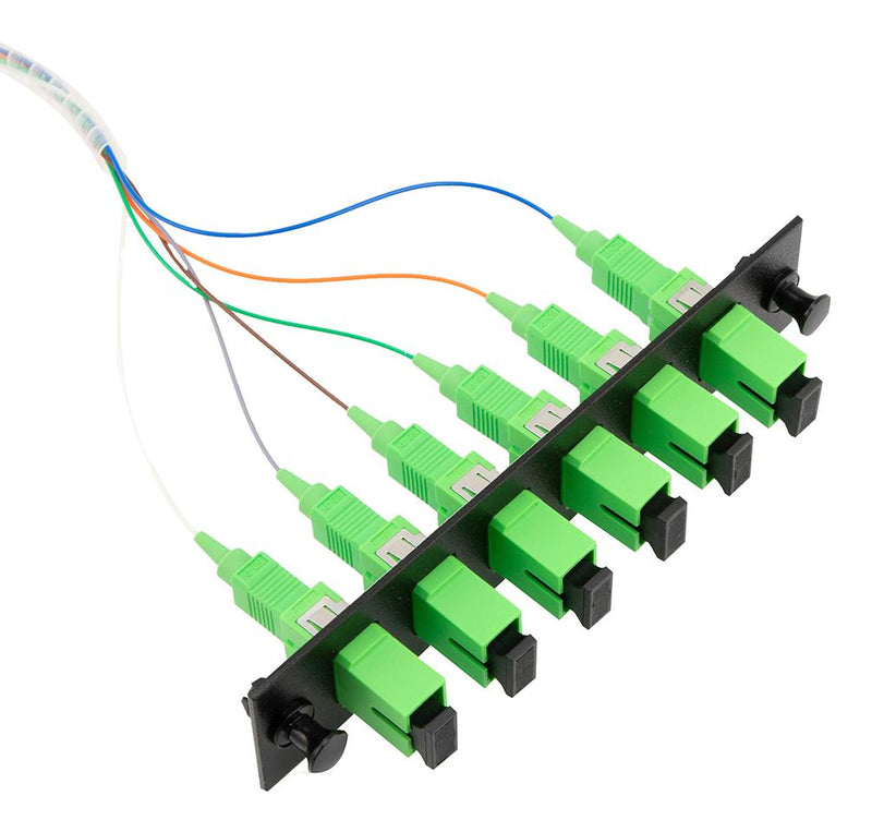 L-COM FSP06-SCASM-BL-3 Fibre Cord 9/125UM SC-FREE END 3M