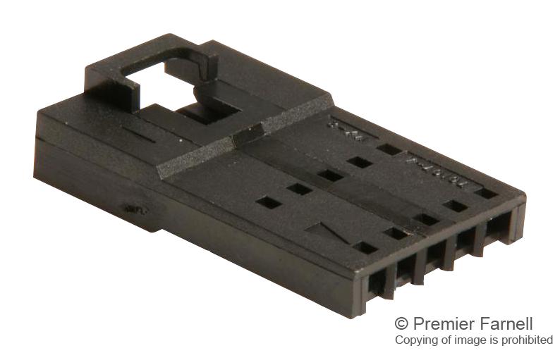 Molex 70107-0004 70107-0004 Connector Housing SL 70107 Plug 5 Ways 2.54 mm 70021 Series Pin Contacts